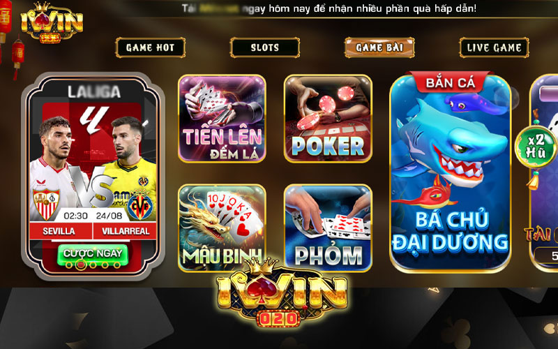 Link tải game iWin mới nhất: Tại đây