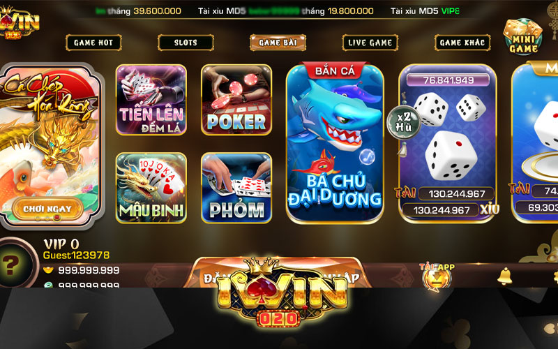 Game bài Poker tại Iwin là gì?