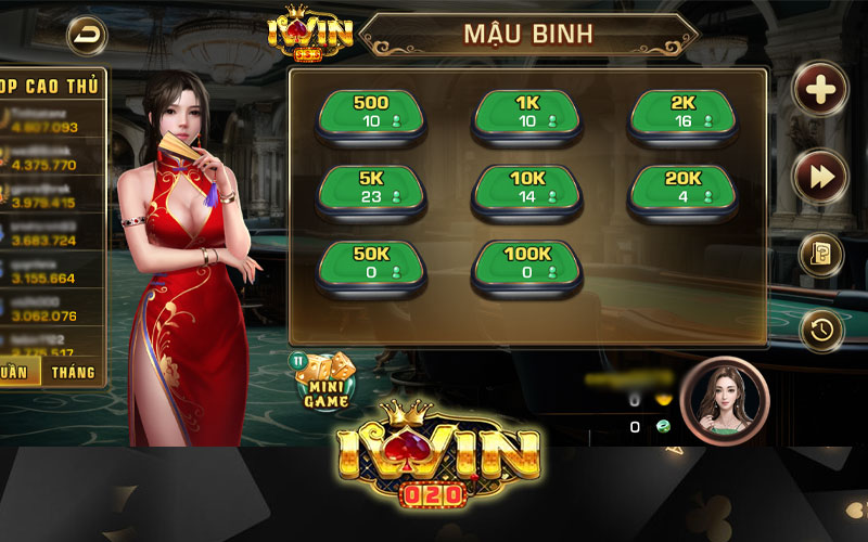 Vì sao nên chơi game mậu binh tại Iwin